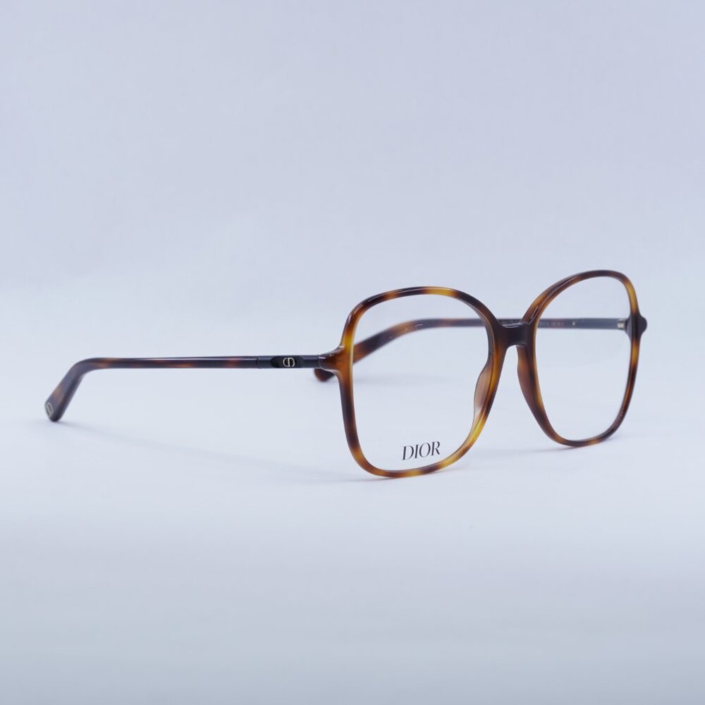 Dior MINI CD O B2I 2600 Eyeglasses Light Havana Frame 55mm - Lowest Price! - Picture 6 of 13